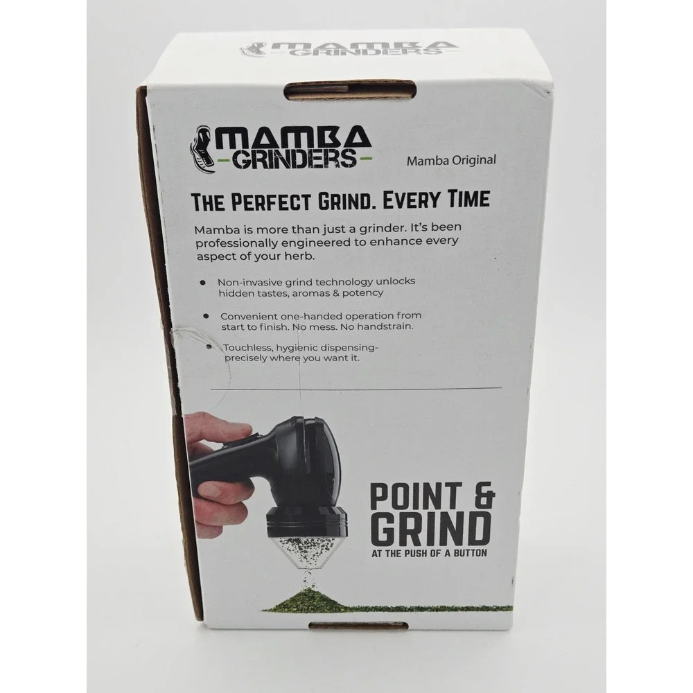 Mamba Grinders Original Electric Herb Grinder 1 Gram Aluminum USB Rechargeable